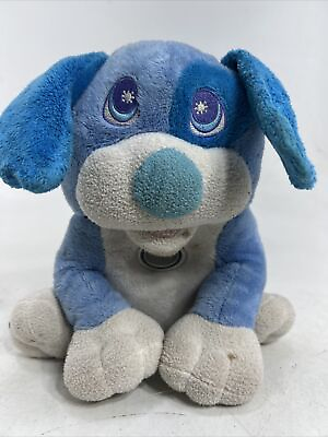 #ad Flashlight Friends Blue Puppy Dog Child Flash Light 8quot; Plush Stuffed Animal $20.00