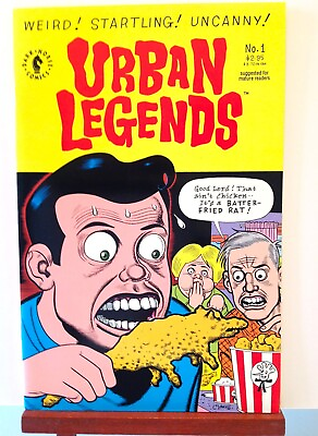 #ad Urban Legends #1 1993 Dark Horse Comics Kong versus Godzilla Adams Allred Wagner $24.99