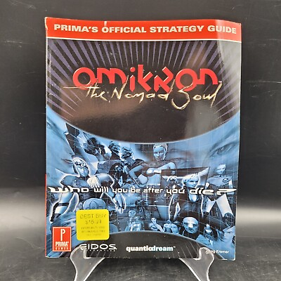 #ad Prima#x27;s Official Strategy Guide Omikron The Nomad Soul Eidos $29.99
