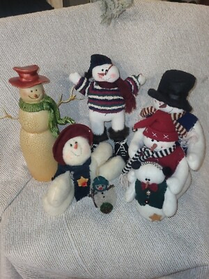 #ad christmas snowmans decorations $12.99