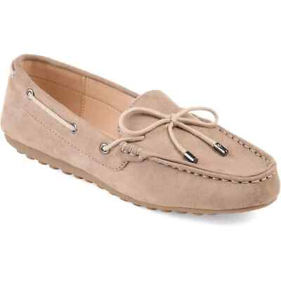 #ad Journee Collection Slip On Moccasin Loafers Thatch Size US 8.5M Taupe Microsuede $13.92