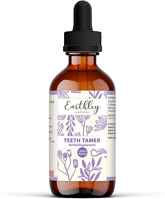 #ad Earthley Wellness Teeth Tamer Natural Teething Relief Soothes Drooling and to $34.93