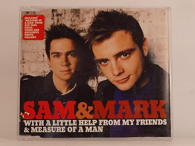 #ad SAM AND MARK WITH A LITTLE FROM MY FRIENDS I60 2 Track CD Single Plastic Sleev GBP 4.30