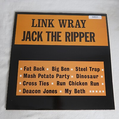 #ad Link Wray Jack The Ripper LP Vinyl Record Album $79.82
