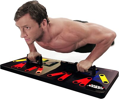 #ad Power Press Original Push Up Color Coded Wide Push Up Board System $69.95