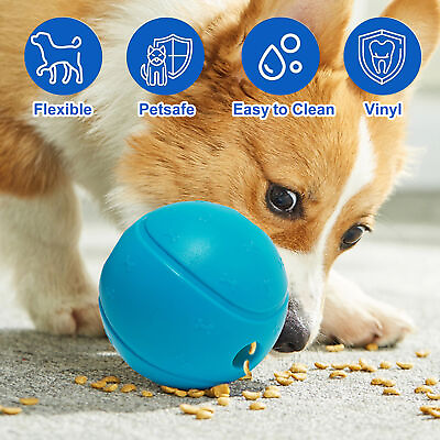 #ad Food grade Material Dog Toy Multi functional Food Ball for Dogs Anxiety Relief $21.77