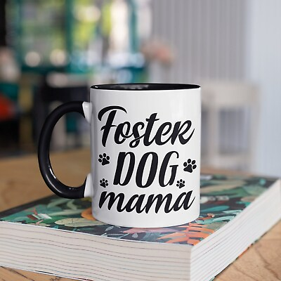 #ad Foster Dog Mama Mug Foster Dogs Mom Coffee Mugs Tumbler Travel Mug Beer Can $18.99