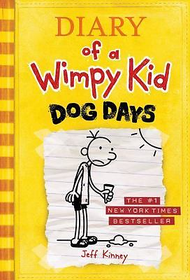 #ad Dog Days; Diary of a Wimpy Kid Book 4; V Jeff Kinney 9780810983915 hardcover $4.46