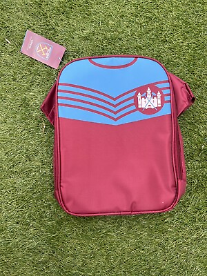#ad Official West Ham United FC Retro Shirt Kit Lunch bag box insulated BNWT GBP 9.99