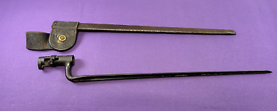 #ad U.S. Model 1873 Springfield Rifle Socket Bayonet Sheath Frog Massachusetts $229.00