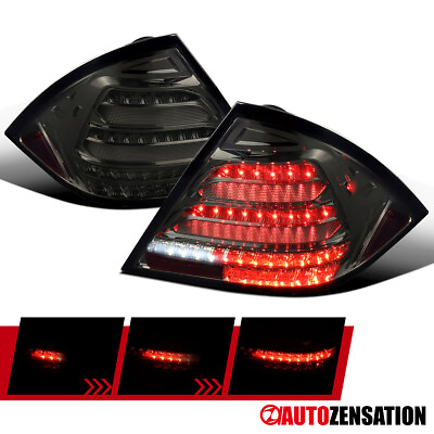 #ad Sequential LED Fit 2001 2004 Benz W203 C Class Sedan Smoke Rear LED Tail Lights $192.23
