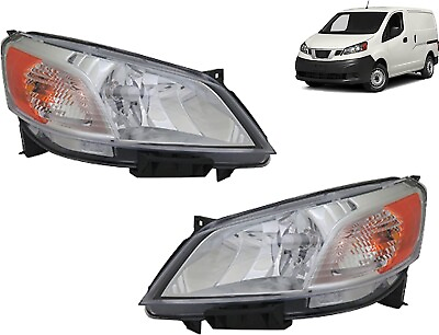 #ad TYC Halogen Headlights SET For Nissan NV200 2013 2021 with Bulbs Pair $359.00