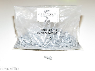#ad 1 4 14x 7 8quot; HWH 5 16quot; Self Tapping Metal Siding Roofing Silver Screws 250 Bag $16.99