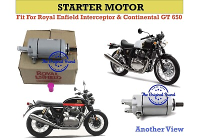 #ad Royal Enfield quot;Starter Motor Fit For Continental GT 650 amp; Interceptor 650quot; $146.46