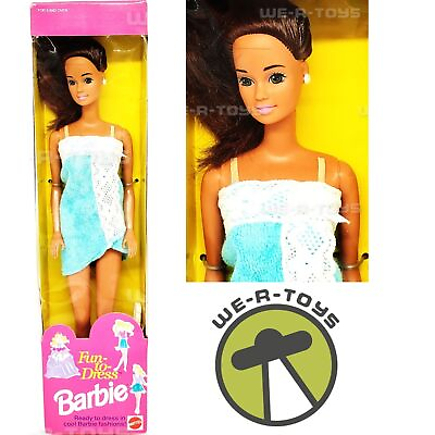 #ad Barbie Fun To Dress Doll 1992 Mattel #2763 NEW $31.45