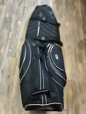 #ad Black Bag Boy Rolling Travel Golf Bag Model T960 With 4 Outside Pockets Clean. $20.00