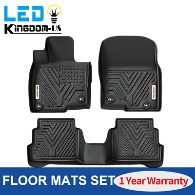#ad Front amp; Rear Floor Mats For 2017 2024 Mazda CX 5 All Weather 3D TPE Car Liners $56.99