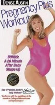 #ad PREGNANCY PLUS WORKOUT: A 20 MINUTE AFTER BABY SHAPE DVD DENISE AUSTIN $19.73