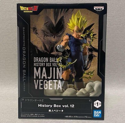 #ad Dragon Ball Z History Box Vol.12 Majin Vegeta Figure Banpresto New $31.60