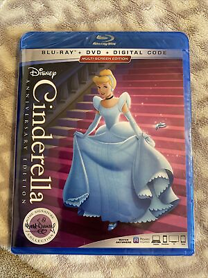 #ad Cinderella Signature Collection by Walt Disney Video 2019 BLU RAY Brand New $13.75