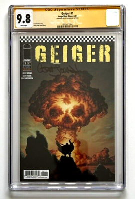 #ad Geiger 1 CGC SS 9.8 Signed Geoff Johns Image Comics 2021 $299.00