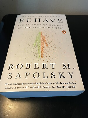#ad Behave: The Biology Of Humans At Their Best And Worst $15.00