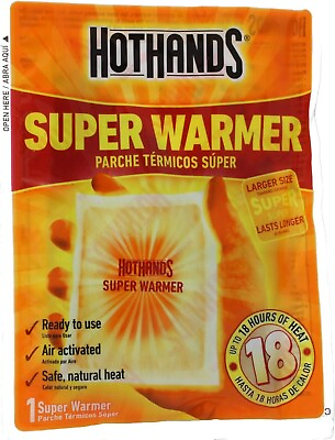 #ad HotHands Hot Hands 20 Super Warm 18 hour hand body warmers exp 2026 $18.99