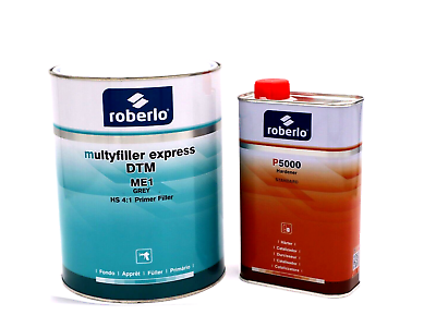 #ad Roberlo® Multyfiller Express ME1 GREY 4:1 Urethane Primer 2K DTM FREE SHIPPING $140.00