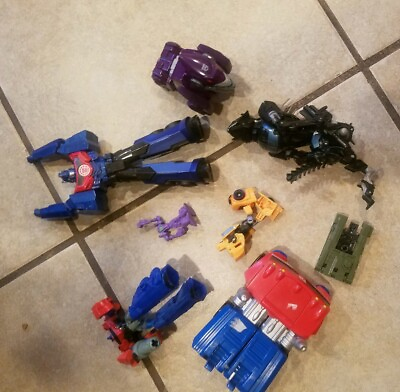 #ad Lot of Transformers Parts and Pieces $7.99