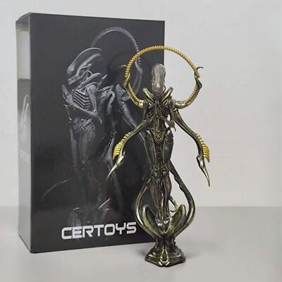 #ad Alien vs. Predator Buddhism Collection Ornament Figurine Statue IN BOX $49.99