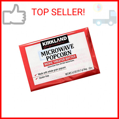 #ad Kirkland Microwave Popcorn 3.3 Ounce Bags 8 Bags $13.38
