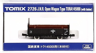 #ad TOMIX N gauge 2726 TORA 145000 with wood model railroad wagon NEW F S $22.14