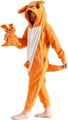 #ad Unisex Kids Animal Cosplay One Piece Pajamas Christmas Halloween Costumes $20.00