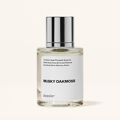 #ad #ad Dossier Musky Oakmoss Eau de Parfum Natural Fragrance 1.7 Oz Cologne New no Box $18.69