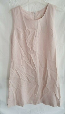 #ad Express Compagnie Internationale Sleeveless Dress Size 7 8 Vtg 90s NEW Pink $19.79