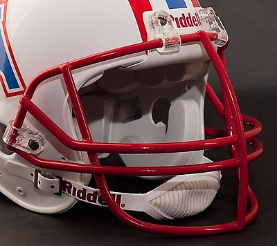 #ad Schutt Super Pro NOPO Football Helmet Facemask Faceguard SCARLET RED $59.99
