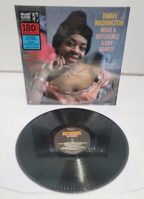 #ad Dinah Washington What A Difference A Day Makes Vinyl LP Gatefold $10.99