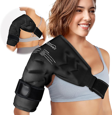 #ad Shoulder Ice Pack Rotator Cuff Cold Therapy Reusable Gel Ice Wrap for Shoulder $34.85