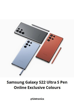 #ad OEM Samsung Galaxy S22 Ultra S Pen Stylus with Bluetooth amp; Air Command Colors $28.95