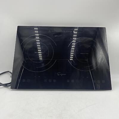 #ad Empava 20.5 Double Elements Electric Stove 1800W Induction Cooktop Timer Black $198.50
