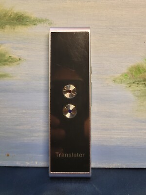 #ad T8 Portable Smart Translator Real Time Voice Language Translation Pocket Device $29.99