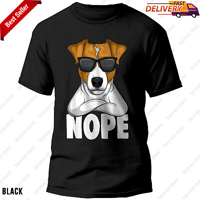 #ad Stubborn Jack Russell Terrier Dog T Shirt Funny Russell Terrier Dog Tee Gifts $13.99