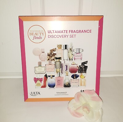 #ad Ulta Women#x27;s Ultamate Fragrance Discovery Set 19pc Parfum Sampler Kit for Her $84.99