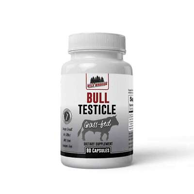 #ad #ad Bull: Grass fed Beef Testicle Orchic Wild Warrior Nutrition $37.95