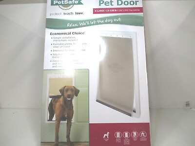 Pet Safe PPA00 10961 Never Rust Dog and Cat Door For Pets Up To 220 lb $67.45