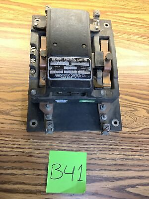#ad Automatic Switch Remote Control Switch 923P 75 amp $150.00