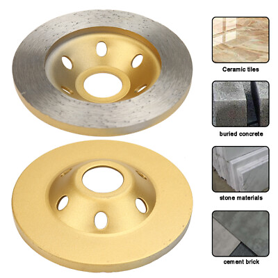 #ad 4quot; Diamond Grinding Wheel Disc Bowl Shape Grinding Cup Marble concrete $16.77