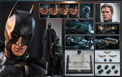 #ad Hot Toys Dark Knight Rises Batman 1 6 Bat pod Collectibles $588.00