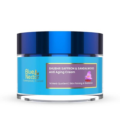 #ad Blue Nectar Ayurvedic Anti Aging Cream For Women 14 Herbs 50G $24.34