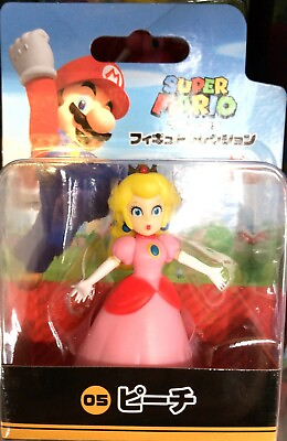 #ad New Super Mario Figure Collection PEACH 1.9inch mini doll toy Nintendo JAPAN $28.71